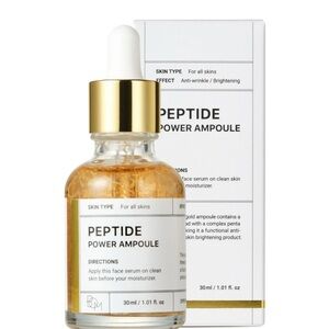 BOM Peptide Power Ampoule 30ml Anti Wrinkle Brightening whitening K-Beauty